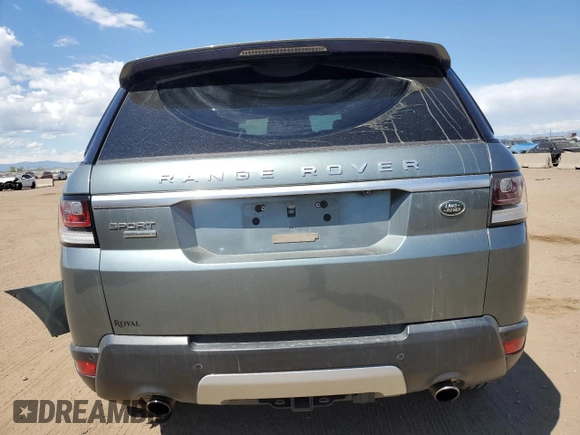 2014 Land Rover Range Rover Sport Supercharged z VIN SALWR2TF4EA367764, wystawiony jako Copart lot #55331115 z przebiegiem 91 205 mil mil oraz Szkoda całkowita • Salvage title. Historia ofert i sprzedaży dostępna na DreamBid. Obrazek 6.