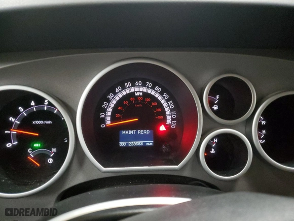 2010 Toyota Tundra 4WD Truck LTD with VIN 5TFHY5F15AX149604, listed as a Copart auction lot 71048684 with 233,683 mi miles and Clean Title. Bid and sale history available at carsss.com. Image 9.