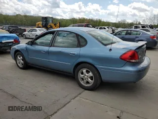2006 Ford Taurus SE Standard with VIN 1FAHP53UX6A176539, listed as a Copart auction lot 55379395 with 187,394 mi miles and Salvage Title. Bid and sale history available at DreamBid. Image 2.