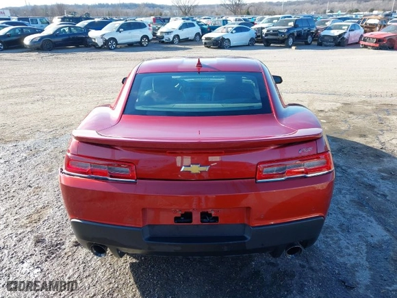 2014 Chevrolet Camaro LT with VIN 2G1FC1E37E9307407, listed as a IAAI auction lot 41263021 with NaN miles. Bid and sale history available at carsss.com. Image 16.