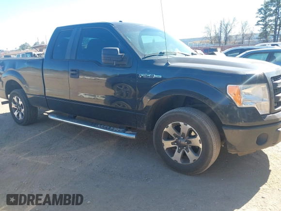 2014 Ford F-150 XL with VIN 1FTEX1CM1EKG04187, listed as a IAAI auction lot 41353752 with 174,111 mi miles and . Bid and sale history available at DreamBid. Image 1.
