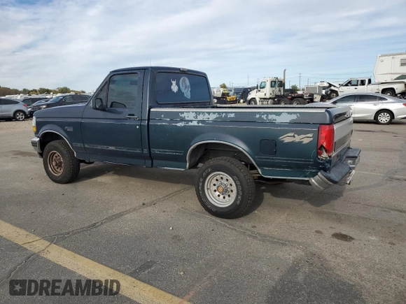 1992 Ford F-150 with VIN 1FTEF14N7NNB19495, listed as a Copart auction lot 78733494 with 250,495 mi miles and Salvage Title. Bid and sale history available at carsss.com. Image 2.