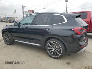 2024 BMW X3 sDrive30i with VIN WBX47DP01RN277348, listed as a Copart auction lot 55596065 with 8,151 mi miles and Salvage Title. Bid and sale history available at DreamBid. Image 2.
