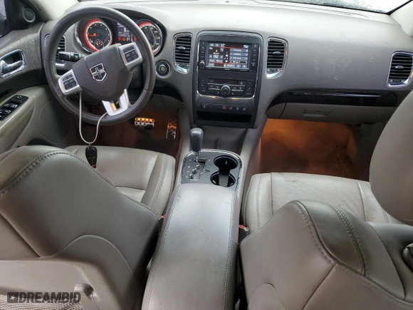 2013 Dodge Durango Crew with VIN 1C4RDHDG4DC535385, listed as a Copart auction lot 50942175 with 211,719 mi miles and Salvage Title. Bid and sale history available at carsss.com. Image 8.