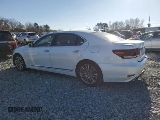 2015 Lexus LS 460 L with VIN JTHGL5EF8F5054334, listed as a Copart auction lot 87248924 with 167,791 mi miles and Salvage title. Bid and sale history available at DreamBid. Image 2.