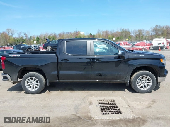 2025 Chevrolet Silverado 1500 with VIN 3GCPKKEK7SG101078, listed as a IAAI auction lot 42076501 with 2,089 mi miles and . Bid and sale history available at DreamBid. Image 13.