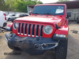 2019 Jeep Wrangler Unlimited Sahara with VIN 1C4HJXEG7KW551864, listed as a IAAI auction lot 42170875 with 115,695 mi miles and . Bid and sale history available at DreamBid. Image 6.
