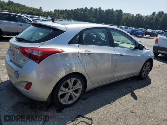 2013 Hyundai Elantra GT with VIN KMHD35LEXDU047561, listed as a Copart auction lot 68284264 with 82,462 mi miles and Salvage Title. Bid and sale history available at carsss.com. Image 3.