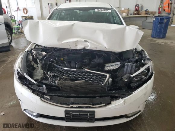 2017 Kia Forte5 LX with VIN KNAFK5A88H5718977, listed as a Copart auction lot 68081634 with NaN miles and Salvage Title. Bid and sale history available at carsss.com. Image 5.