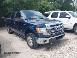 2013 Ford F-150 XL with VIN 1FTFW1ET3DKG25388, listed as a IAAI auction lot 42590711 with 280,733 mi miles and . Bid and sale history available at DreamBid. Image 1.