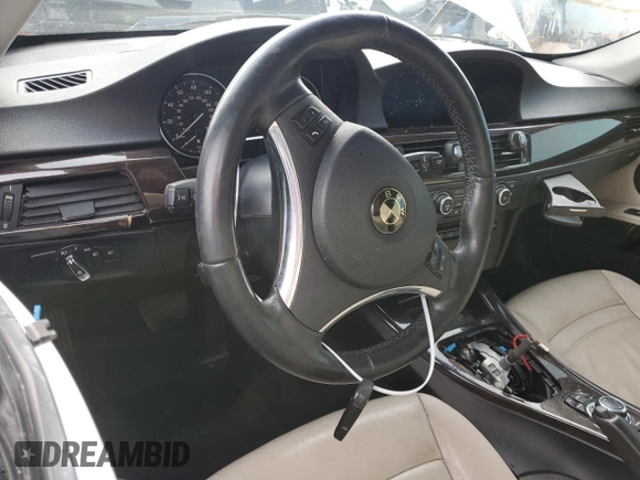 2012 BMW 3 Series 335i xDrive with VIN WBAKF9C50CE620659, listed as a Copart auction lot 42290145 with 0 mi miles and Salvage Title. Bid and sale history available at carsss.com. Image 8.