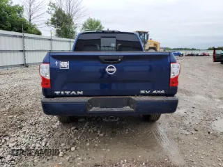 2024 Nissan Titan SV with VIN 1N6AA1EC8RN111919, listed as a Copart auction lot 62330195 with 1,866 mi miles and Salvage title. Bid and sale history available at DreamBid. Image 6.