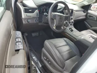 2019 GMC Yukon Denali with VIN 1GKS1CKJ6KR268230, listed as a Copart auction lot 47489035 with 49,549 mi miles and Salvage Title. Bid and sale history available at carsss.com. Image 8.