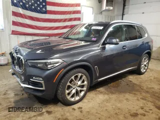 2021 BMW X5 xDrive40i z VIN 5UXCR6C06M9E05140, wystawiony jako Copart lot #52402475 z przebiegiem 47 869 mil mil oraz Szkoda całkowita • Salvage title. Historia ofert i sprzedaży dostępna na DreamBid. Obrazek 1.