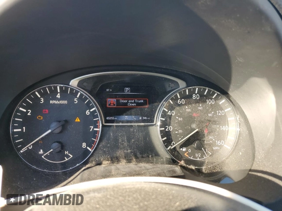 2016 Nissan Altima SR with VIN 1N4AL3AP5GC133117, listed as a Copart auction lot 57647434 with 65,255 mi miles and Salvage Title. Bid and sale history available at DreamBid. Image 9.