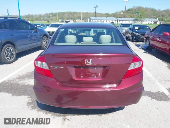 2012 Honda Civic LX z VIN 19XFB2F56CE084744, wystawiony jako IAAI lot #42077087 z przebiegiem 177 263 mil mil oraz . Historia ofert i sprzedaży dostępna na DreamBid. Obrazek 16.