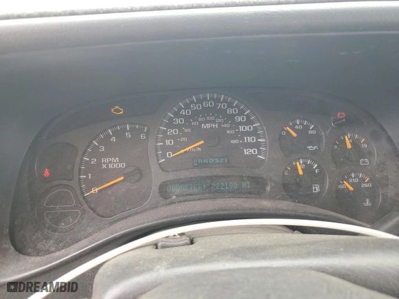 2004 Chevrolet Silverado 1500 with VIN 1GCEC19X14Z223121, listed as a Copart auction lot 52031675 with 222,190 mi miles and Salvage Title. Bid and sale history available at carsss.com. Image 9.