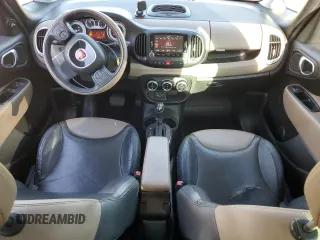2014 FIAT 500L Lounge with VIN ZFBCFACH7EZ009822, listed as a Copart auction lot 78834114 with 73,274 mi miles and Salvage Title. Bid and sale history available at carsss.com. Image 8.