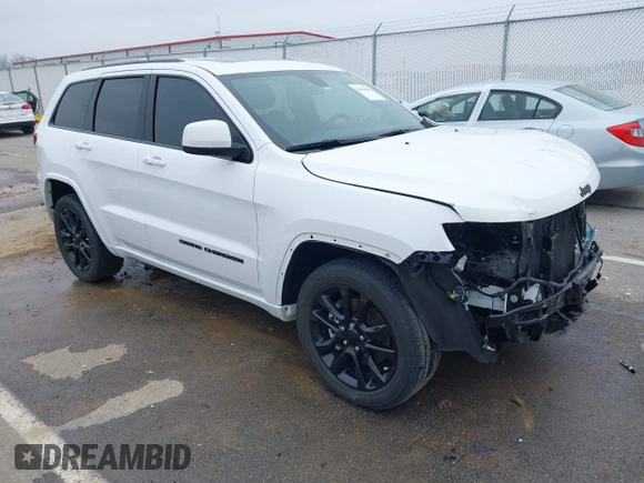 2021 Jeep Grand Cherokee Laredo E with VIN 1C4RJEAG7MC713026, listed as a IAAI auction lot 42010894 with 37,336 mi miles and . Bid and sale history available at DreamBid. Image 1.