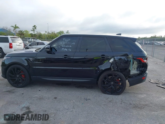 2018 Land Rover Range Rover Sport SE with VIN SALWG2RV3JA810212, listed as a IAAI auction lot 41632432 with 55,472 mi miles and . Bid and sale history available at DreamBid. Image 14.