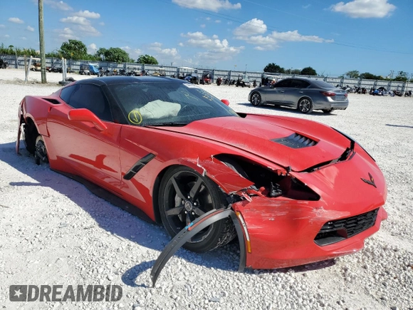 2015 Chevrolet Corvette 1LT with VIN 1G1YA2D72F5118591, listed as a Copart auction lot 64476962 with 91,730 mi miles. Bid and sale history available at carsss.com. Image 1.