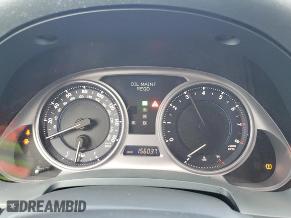 2008 Lexus IS 250 with VIN JTHBK262182063274, listed as a Copart auction lot 63342325 with 156,037 mi miles and Salvage title. Bid and sale history available at DreamBid. Image 9.