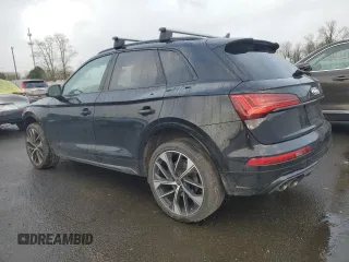 2023 Audi SQ5 Premium Plus with VIN WA1B4AFY2P2135344, listed as a Copart auction lot 86638264 with 15,897 mi miles and Salvage Title. Bid and sale history available at carsss.com. Image 2.