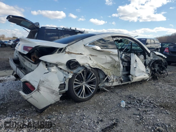 2017 Infiniti Q60 Premium with VIN JN1CV7EL4HM320732, listed as a Copart auction lot 85926524 with 83,261 mi miles and Salvage title. Bid and sale history available at DreamBid. Image 3.