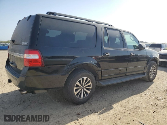 2017 Ford Expedition Max XLT z VIN 1FMJK1HT4HEA68878, wystawiony jako Copart lot #49664535 z przebiegiem 150 379 mil mil oraz Czysty tytuł • Clean title. Historia ofert i sprzedaży dostępna na DreamBid. Obrazek 3.