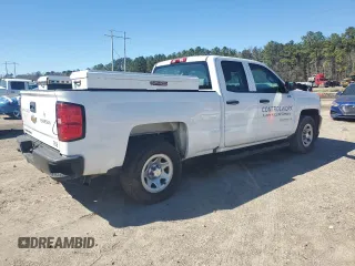 2018 Chevrolet Silverado 1500 Work Truck with VIN 1GCRCNEC4JZ328047, listed as a Copart auction lot 46648155 with 55,571 mi miles and Salvage Title. Bid and sale history available at carsss.com. Image 3.