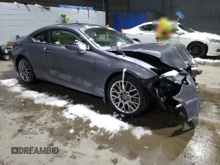 2019 Lexus RC 300 with VIN JTHS85BC5K5005043, listed as a Copart auction lot 87729815 with 63,341 mi miles and Salvage title. Bid and sale history available at DreamBid. Image 4.