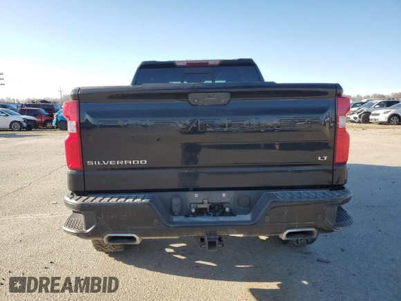 2021 Chevrolet Silverado 1500 LT Trail Boss with VIN 3GCPYFEL2MG108277, listed as a Copart auction lot 47071415 with 78,479 mi miles and Salvage Title. Bid and sale history available at DreamBid. Image 6.