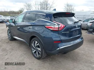 2018 Nissan Murano Platinum with VIN 5N1AZ2MH9JN192329, listed as a IAAI auction lot 42084760 with 58,936 mi miles and . Bid and sale history available at carsss.com. Image 3.