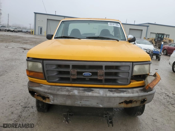 1996 Ford F-250 with VIN 1FTHF26H0TEA60488, listed as a Copart auction lot 43141165 with 0 mi miles and Salvage Title. Bid and sale history available at carsss.com. Image 5.