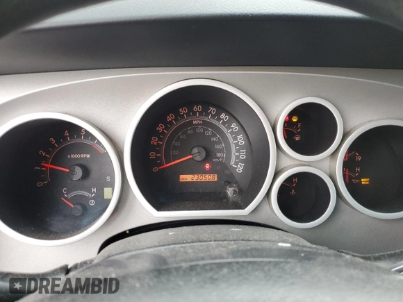 2008 Toyota Tundra с VIN 5TFBV54178X038032, выставлен на аукционе Copart как лот 56822645 с пробегом 230 508 миль миль и Списание • Salvage title. История ставок и продаж доступна на DreamBid. Изображение 9.