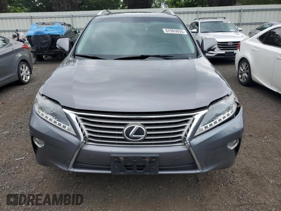 2013 Lexus RX 350 with VIN 2T2BK1BA4DC179813, listed as a Copart auction lot 62965655 with 169,323 mi miles and Salvage title. Bid and sale history available at DreamBid. Image 5.
