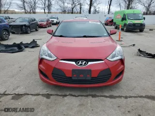 2015 Hyundai Veloster with VIN KMHTC6AD4FU229741, listed as a Copart auction lot 44585985 with 124,790 mi miles and Clean Title. Bid and sale history available at carsss.com. Image 5.