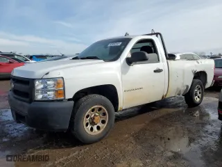 2007 Chevrolet Silverado 1500 Work Truck with VIN 1GCEC14C87E587925, listed as a Copart auction lot 46508345 with 209,714 mi miles and Clean Title. Bid and sale history available at carsss.com. Image 1.