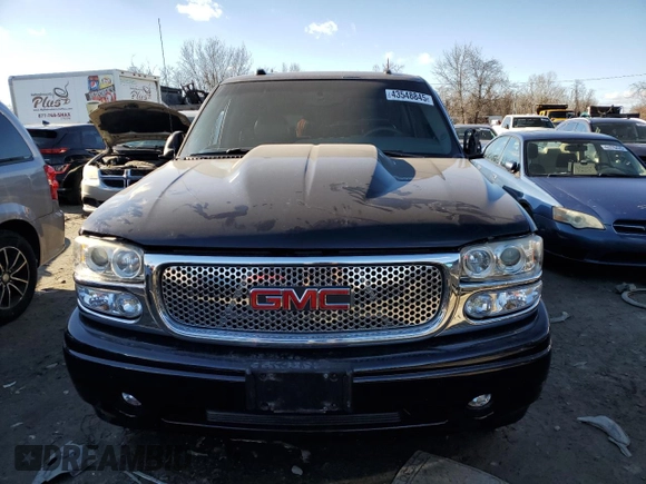2005 GMC Sierra Denali z VIN 2GTEK63N551188181, wystawiony jako Copart lot #43548845 z przebiegiem 2 417 198 mil mil oraz Szkody całkowita. Historia ofert i sprzedaży dostępna na DreamBid. Obrazek 5.