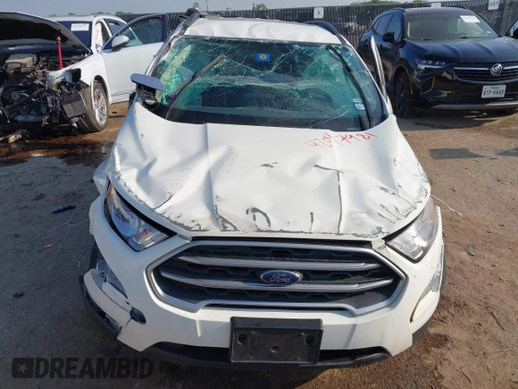 2021 Ford EcoSport SE with VIN MAJ3S2GE2MC439943, listed as a IAAI auction lot 42047981 with Not provided miles and . Bid and sale history available at DreamBid. Image 12.