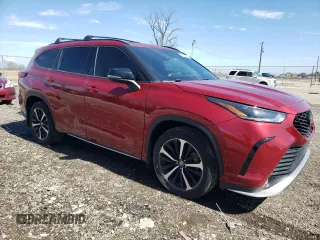 2022 Toyota Highlander XSE z VIN 5TDJZRBH9NS212921, wystawiony jako Copart lot #49280265 z przebiegiem 77 160 mil mil oraz Szkoda całkowita • Salvage title. Historia ofert i sprzedaży dostępna na DreamBid. Obrazek 4.
