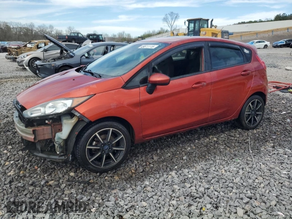 2018 Ford Fiesta SE with VIN 3FADP4EJ9JM133589, listed as a Copart auction lot 49611115 with Not Provided miles and Salvage Title. Bid and sale history available at DreamBid. Image 1.