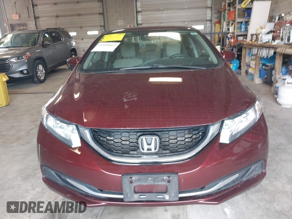 2014 Honda Civic Sedan EX with VIN 19XFB2F85EE017310, listed as a IAAI auction lot 41949163 with 151,121 mi miles. Bid and sale history available at carsss.com. Image 12.