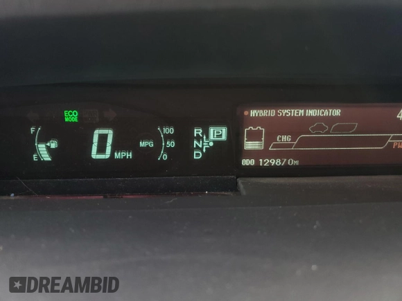 2015 Toyota Prius Four with VIN JTDKN3DU4F0438165, listed as a Copart auction lot 53388285 with 129,870 mi miles and Salvage Title. Bid and sale history available at carsss.com. Image 9.