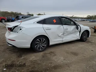 2021 Honda Insight Touring with VIN 19XZE4F93ME005079, listed as a Copart auction lot 52673425 with Not Provided miles and Clean Title. Bid and sale history available at carsss.com. Image 3.
