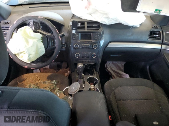 2018 Ford Explorer XLT with VIN 1FM5K7D82JGC06515, listed as a Copart auction lot 75043324 with 65,621 mi miles and Salvage Title. Bid and sale history available at DreamBid. Image 8.