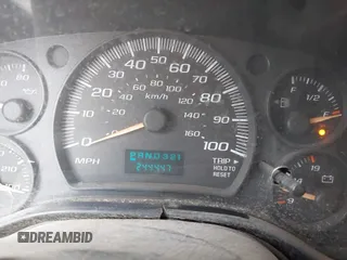 2006 Chevrolet Express Cargo with VIN 1GCGG29U661245562, listed as a IAAI auction lot 42153119 with 244,447 mi miles and . Bid and sale history available at DreamBid. Image 7.