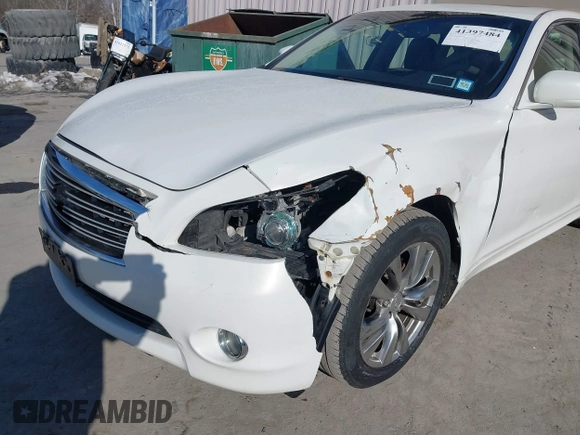 2013 Infiniti M z VIN JN1BY1AR6DM602021, wystawiony jako IAAI lot #41397484 z przebiegiem 226 584 mil mil oraz . Historia ofert i sprzedaży dostępna na DreamBid. Obrazek 6.