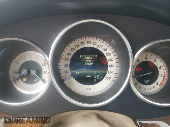 2013 Mercedes-Benz CLS 550 with VIN WDDLJ9BB0DA065725, listed as a Copart auction lot 52176415 with 93,629 mi miles and Salvage Title. Bid and sale history available at DreamBid. Image 9.