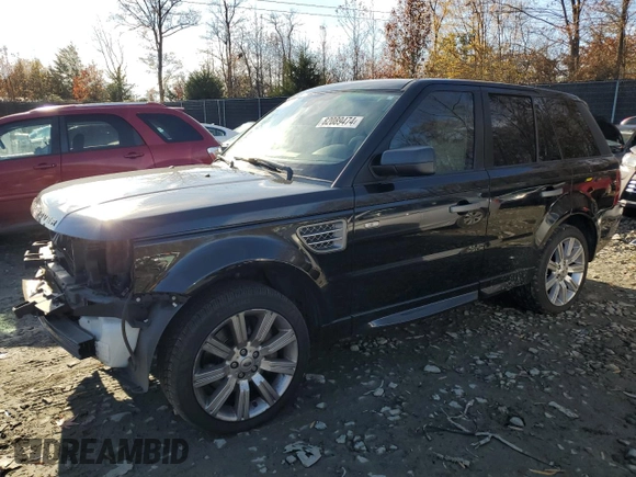 2009 Land Rover Range Rover Sport SC z VIN SALSH23479A212972, wystawiony jako Copart lot #82089474 z przebiegiem 177 587 mil mil oraz Szkoda całkowita • Salvage title. Historia ofert i sprzedaży dostępna na DreamBid. Obrazek 1.